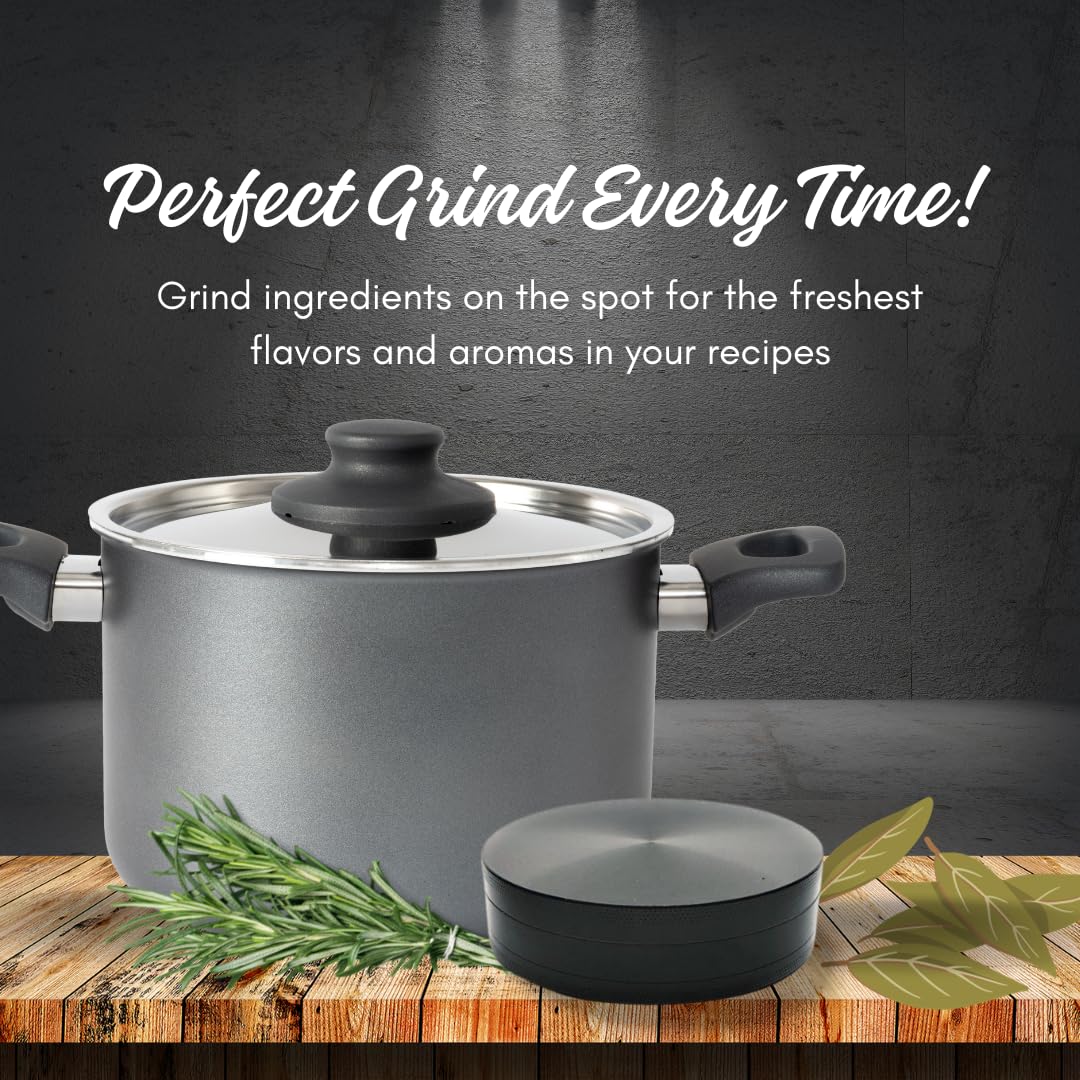4 inch grinder for herbs and spices. Low Profile 1