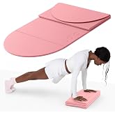 Bala Yoga Mat for Home Gym, Non-Slip Exercise Mat for Home Workout (12MM) | Compact Indoor Exercising Floor Mat for Stretching, Pilates, Aerobics &amp; Fitness - Travel Friendly Exercise Equipment