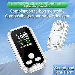 HAKINAKU 5in1 Plug in Smoke & Carbon Monoxide