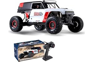 FCXㅤ Rochobby Ford Bronco 1/7 Ridge Racer U4 RC Crawler, 2.4Ghz 5 Channel 4WD Brushless RC Truck, Fast Speed Desert Buggy 80km/h, RC Rock Crawler for Adults (Red)