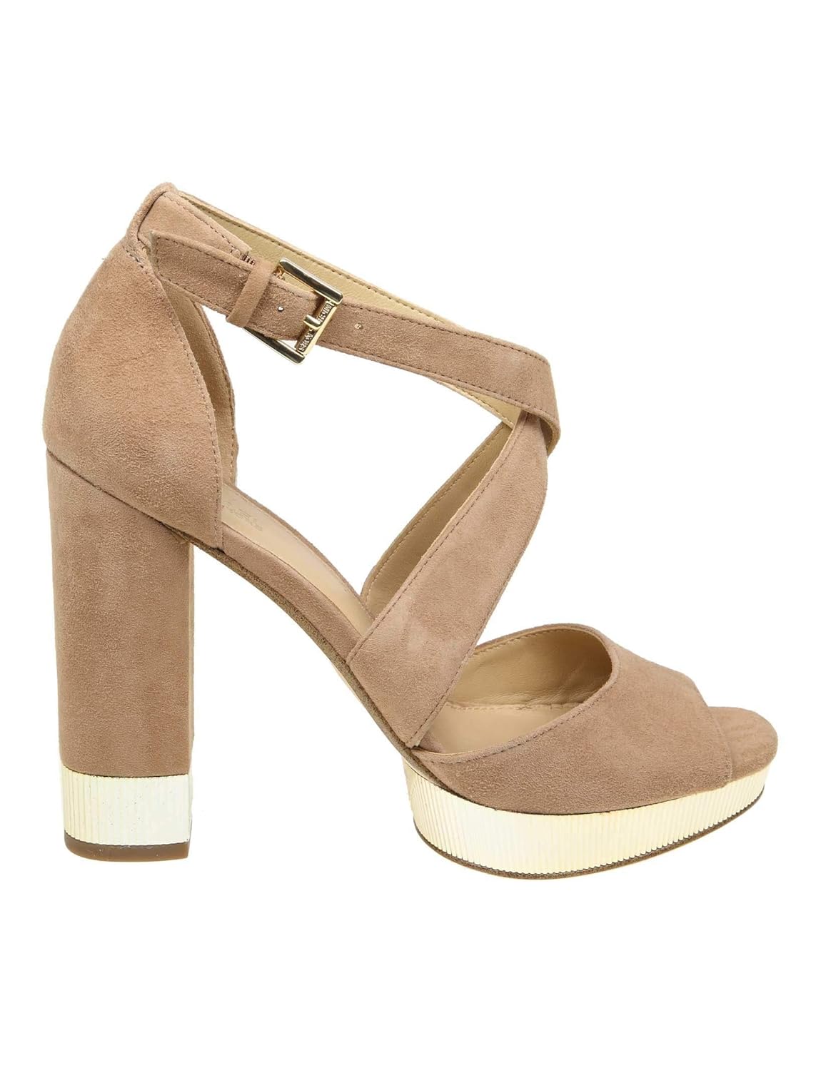 michael kors suede sandals