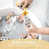 Inspire My Play 25 Mini Silicone Building Blocks for Sensory Play view 5