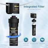 Ibergrif M91009 Undersink Water Filter NSF Certified Chlorine Lead Fluoride view 5