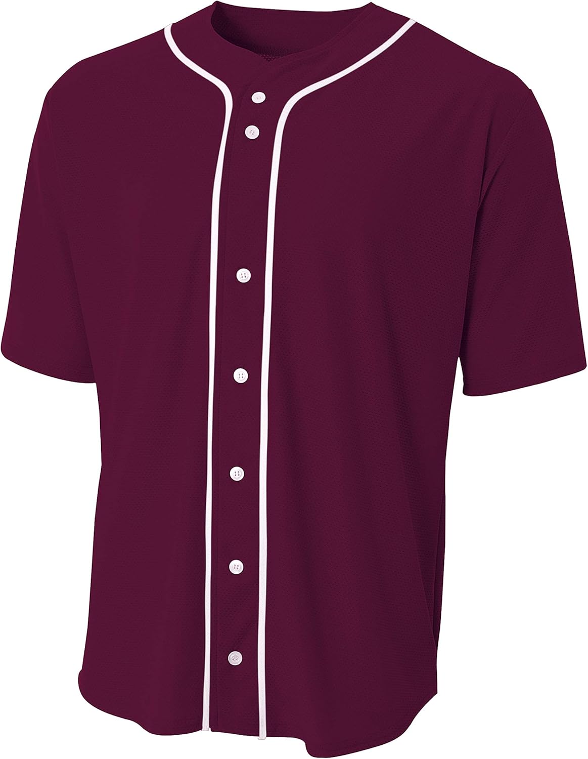 maroon baseball pullover