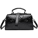 Travistar Crossbody Handbags and Purses Women - Small Leather Embossed Top Handle Purse Shoulder Bag Satchel Bags Tote Cluch