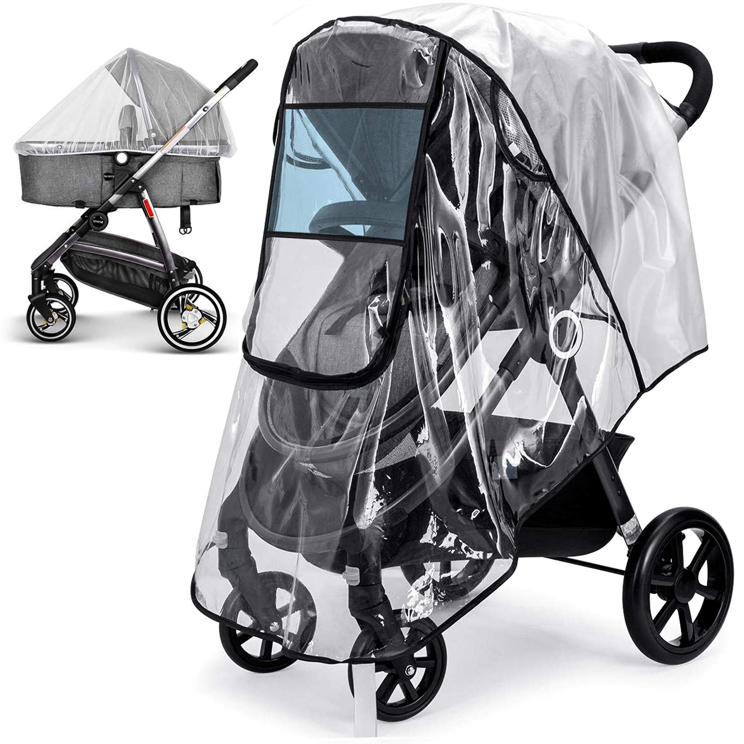 baby stroller weather shield