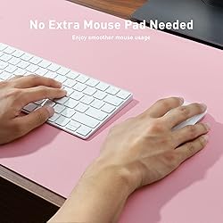 Aothia Leather Desk Pad Protector, Mouse