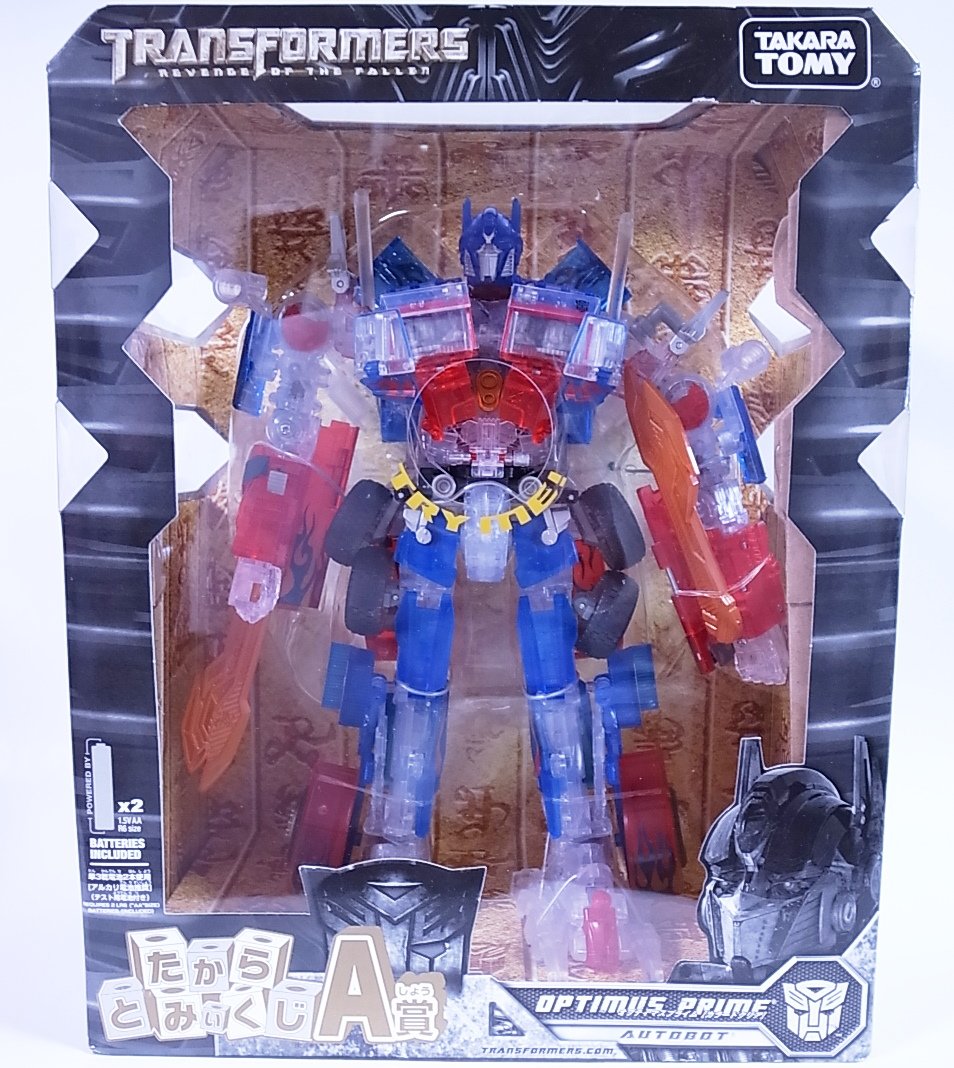 Takara Tomy Tomyi Lottery Prize A Movie Version Optimus Prime Limited Clear Color Specification was 