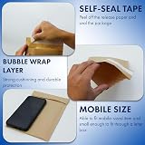 Navoys DL Padded Brown Envelopes 15cm x 21cm 5 Pack Peel & Seal view 4