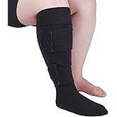 CircAid Juxtalite HD Lower Leg System – Easy to Use Adjustable Compression Wrap Garment for Men & Women, Leg Circulation for Support, Flexible Hood & Loop Straps