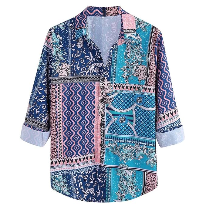 maglietta hawaiana uomo