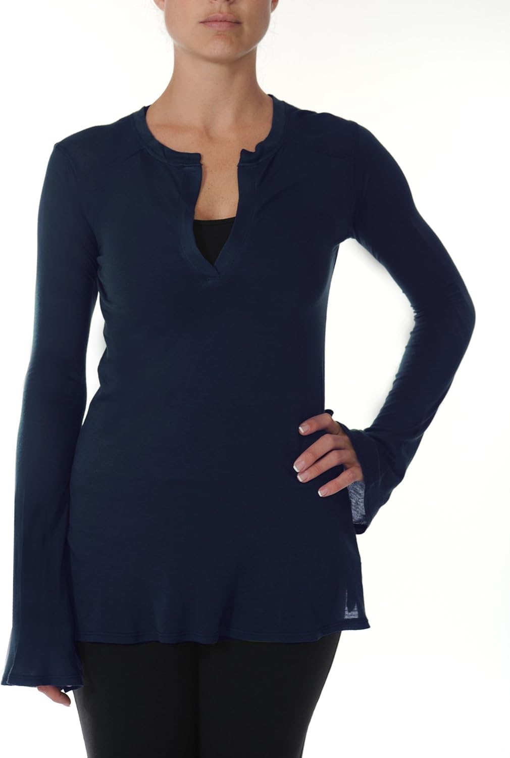 best yoga tops with sleeves for women over 50