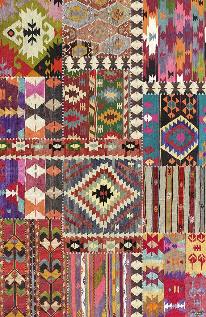 Vilber SHIRAZ DU 01 78 x 120 x 0.22 cm Vinyl Rug