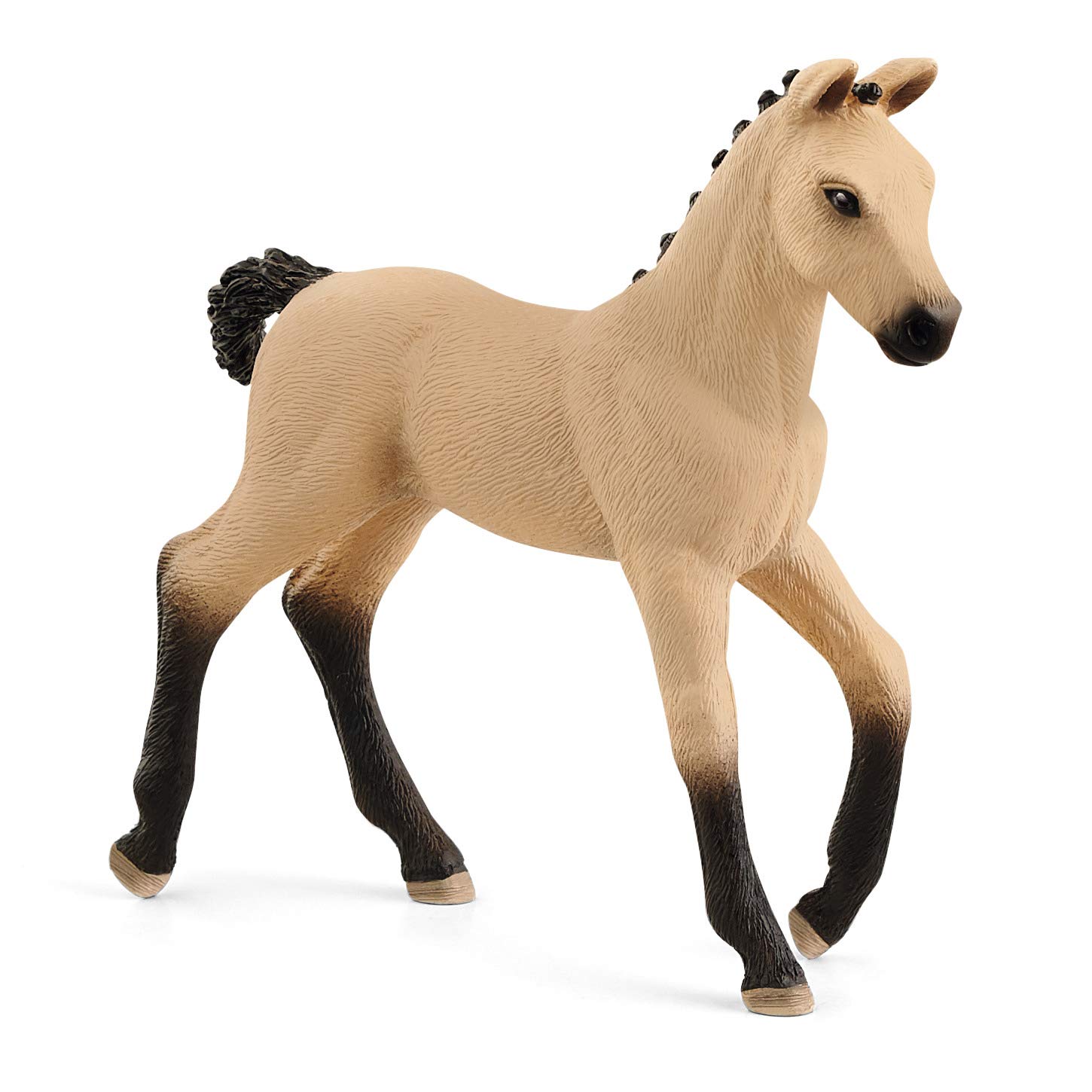 SCHLEICH 13929 Hannoverian Foal, Red Dun Horse Club Toy Figurine for children aged 5-12 Years