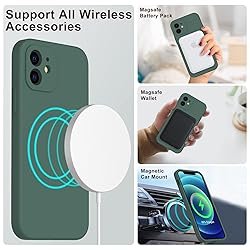 DEENAKIN Magnetic for iPhone 12 Case Silicone with