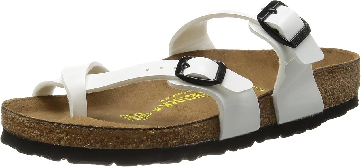 white birkenstocks amazon