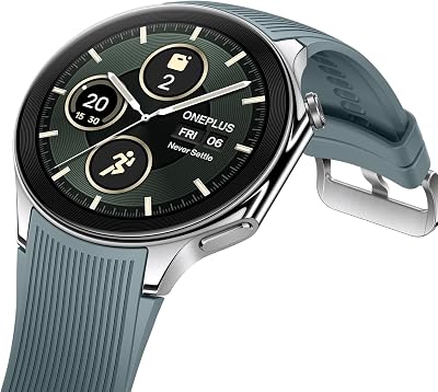 OnePlus Watch 2 Wear OS 4 Snapdragon W5 100hr Battery 1.43 AMOLED Sapphire GPS