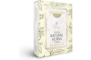 Organic Henna Powder | Fresh Harvest | Organic Mehendi |100g | 7 Times Filtered Pure Henna Powder | Shower Cap Included | Hai
