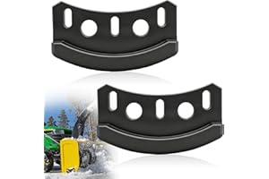 AMTHKNO 2-Pcs M135188 Snow Blower Composite Skid Shoes for John Deere 42'' 44'' 46'' 47'' Snow Blower - Replace M46530 GXH3045 AM31235, Fits Model L 100 110 111 118 120 130 E 150 160 170 180 X 350 354 etc.