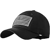IIN American Flag Baseball Cap for Men Women Low Profile USA Army Tactical Operator Military Plain Dad Hat