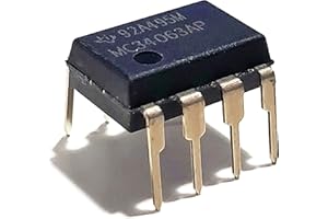 Juried Engineering MC34063AP MC34063A MC34063 1.5-A Boost/Buck/Inverting Switching Regulator DIP-8 Breadboard-Friendly (Pack of 5)