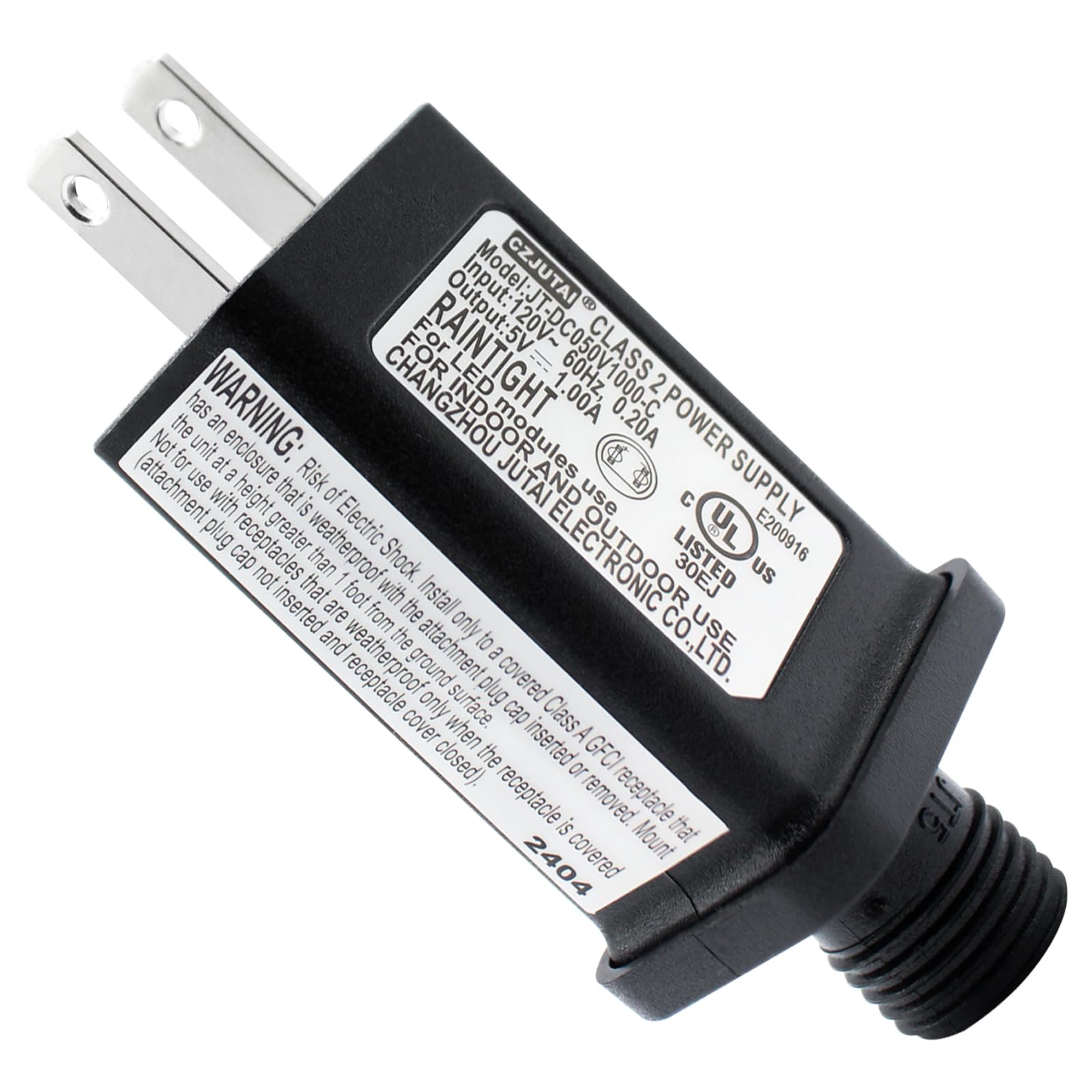5V 1A Replacement LED Transformer Model