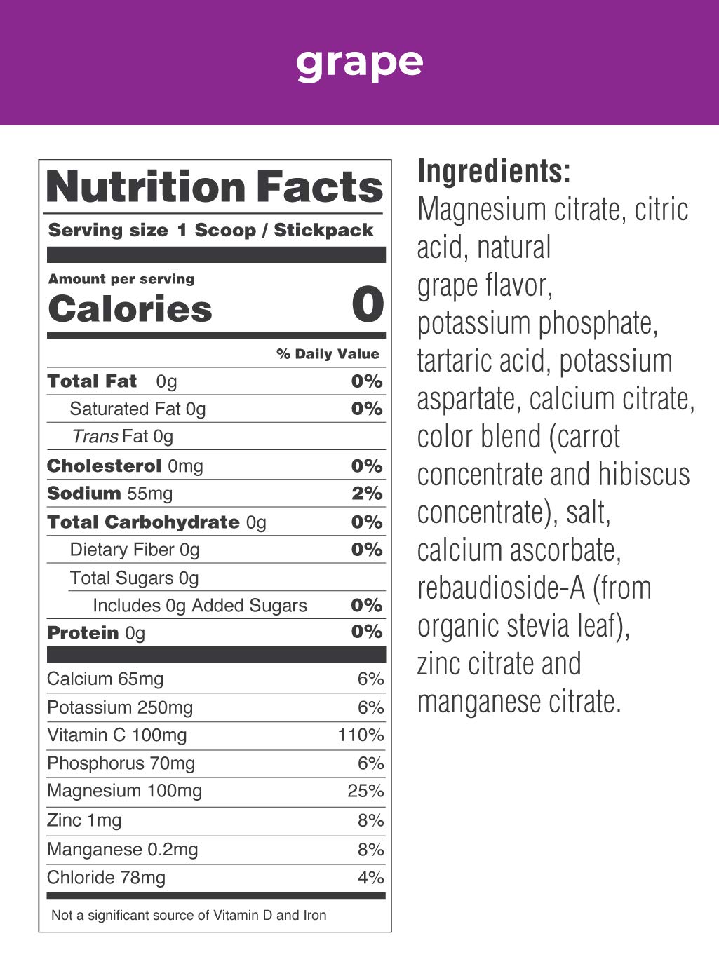 Ultima Replenisher Hydrating Electrolyte Powder, Grape, 20 Count Box, no Sugar, no Carbs, no Calories, Keto, Gluten-Free, Non-GMO, Vegan