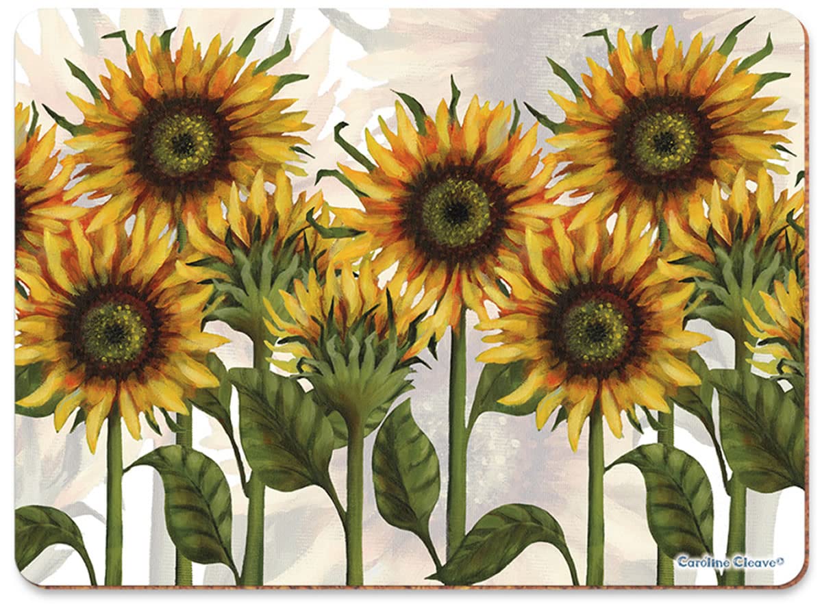 Carolone Cleave Sunflowers Placemats - set of 4