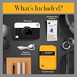 Kodak Printomatic Full-Color Instant Print Camera 5MP Zink 2x3 Sticky-Back view 3