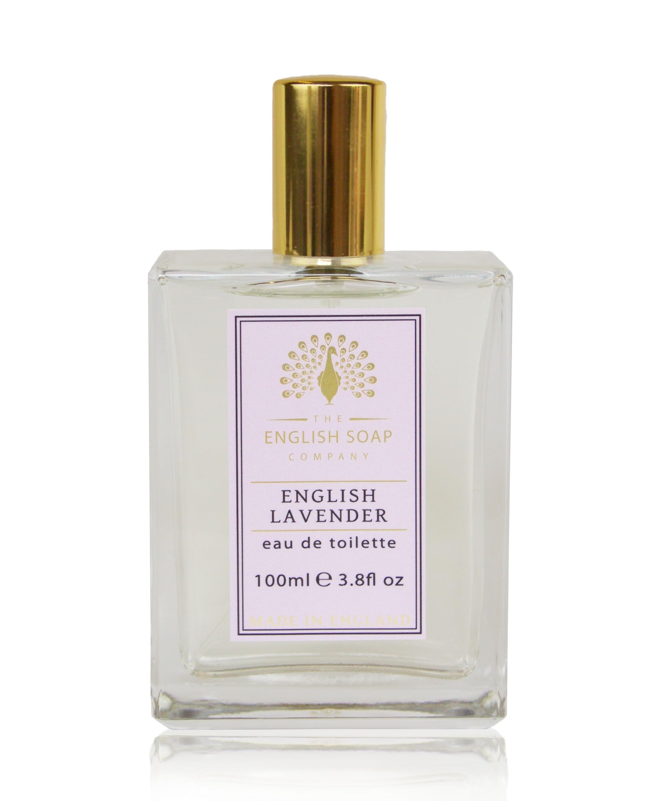 The English Soap Company Eau de Toilette, Lavender Perfume for Women and Men, Floral Scented Fragrance with Notes of Rosemary, English Lavender Scent 100mls