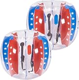 VEVOR Inflatable Bumper Balls 2-Pack 4FT PVC Sumo Zorb Bubble Balls for Kids view 9