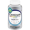 Centrum Silver Men's 50+ Multivitamin with Vitamin D3, B-Vitamins, Zinc for Memory and Cognition - 200 Tablets