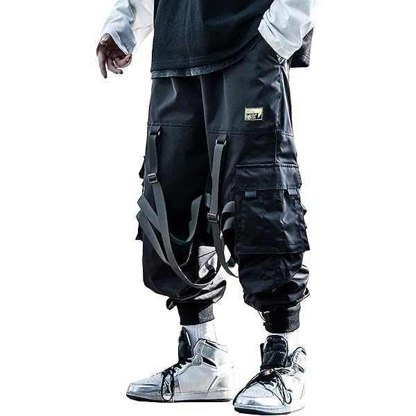 XYXIONGMAO Men's Streetwear Cargo Techwear Pants Designer Tech