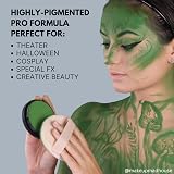 Mehron StarBlend Cake Makeup - Red 2 oz Fade Resistant Professional Face Paint view 5