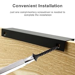 Cionyce 12 Pack Hidden Cabinet Pulls 5.9"/150mm