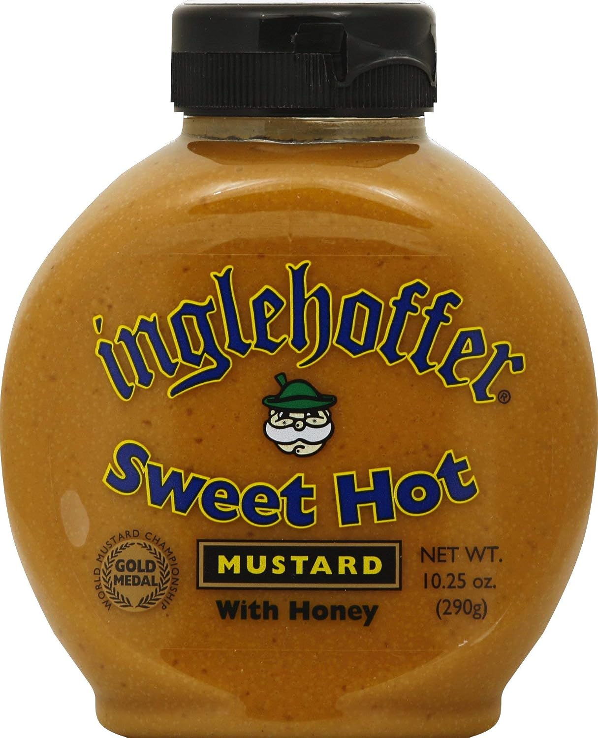 Amazon Com Inglehoffer Sweet Hot Mustard 10 25 Ounce Squeeze Bottle Pack Of 6 Honey Mustard Grocery Gourmet Food