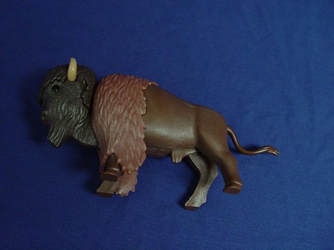 Figurine Playmobil Bison Vintage 1988, Thème Western Et Indiens