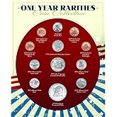 One Year Rarities Coin Collection, Genuine United States Minted Coins, Americana Collectible, Certificate of Authenticity &ndash; American Coin Treasures