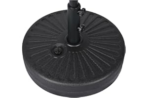 20-Inch Round Umbrella Base for Patio Market Table Umbrella Outdoor - Yardlab