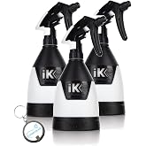 Lumintrail iK Sprayers Multi TR Mini 360 - Trigger Sprayer; for Car Detailing; Ergonomic Comfort Grip; 360 Degree (0.6 Liters) (3-Pack, 5-Pack &amp; 12-Pack) Bundle with Keychain (3)