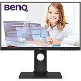 BenQGW2480T 24 inch 1920 X 1080,IPS Full HD Ultra-Slim Bezel Monitor, Height Adjust, Eye Care, Anti-Glare, Brightness Intelligence, Speakers, Color Weakness Mode, HDMI, DP, VGA (Black)
