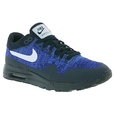 air max ultra flyknit running shoes blue