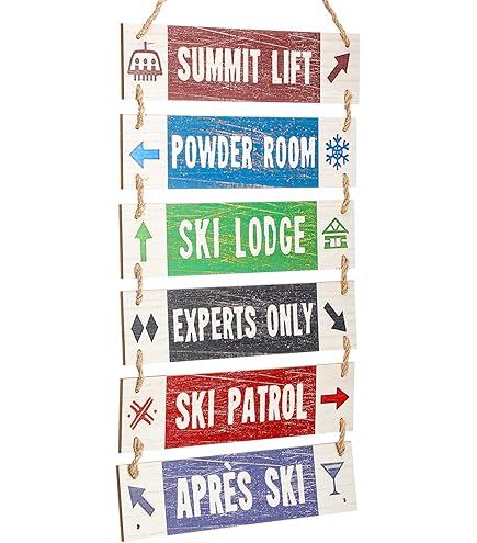 Ski Rentals Metal Tin Sign - 16x4 Inch Wall Decor For Man Cave, Garage, Bar - View #10