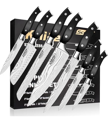 Amazon.com: Forever Sharp Platinum Series 8 Pc Surgical Stainless