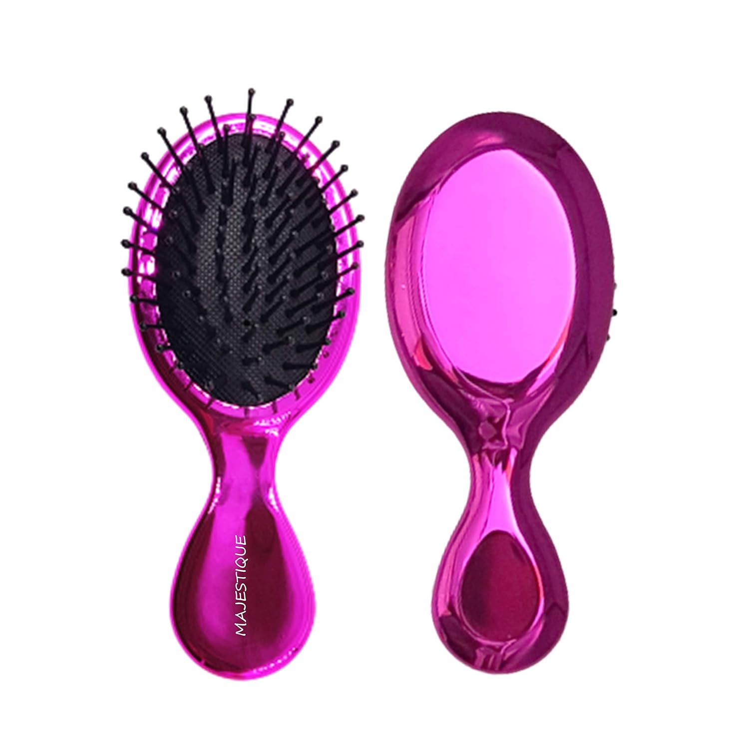 Majestique mini detangler Hair Brush Multi colour Detangler Hair Brush