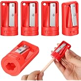 6 Pack Carpenter Pencil Sharpener Manual Handheld Pencil Sharpener Portable Woodworking Construction Sharpeners Small Sharpening