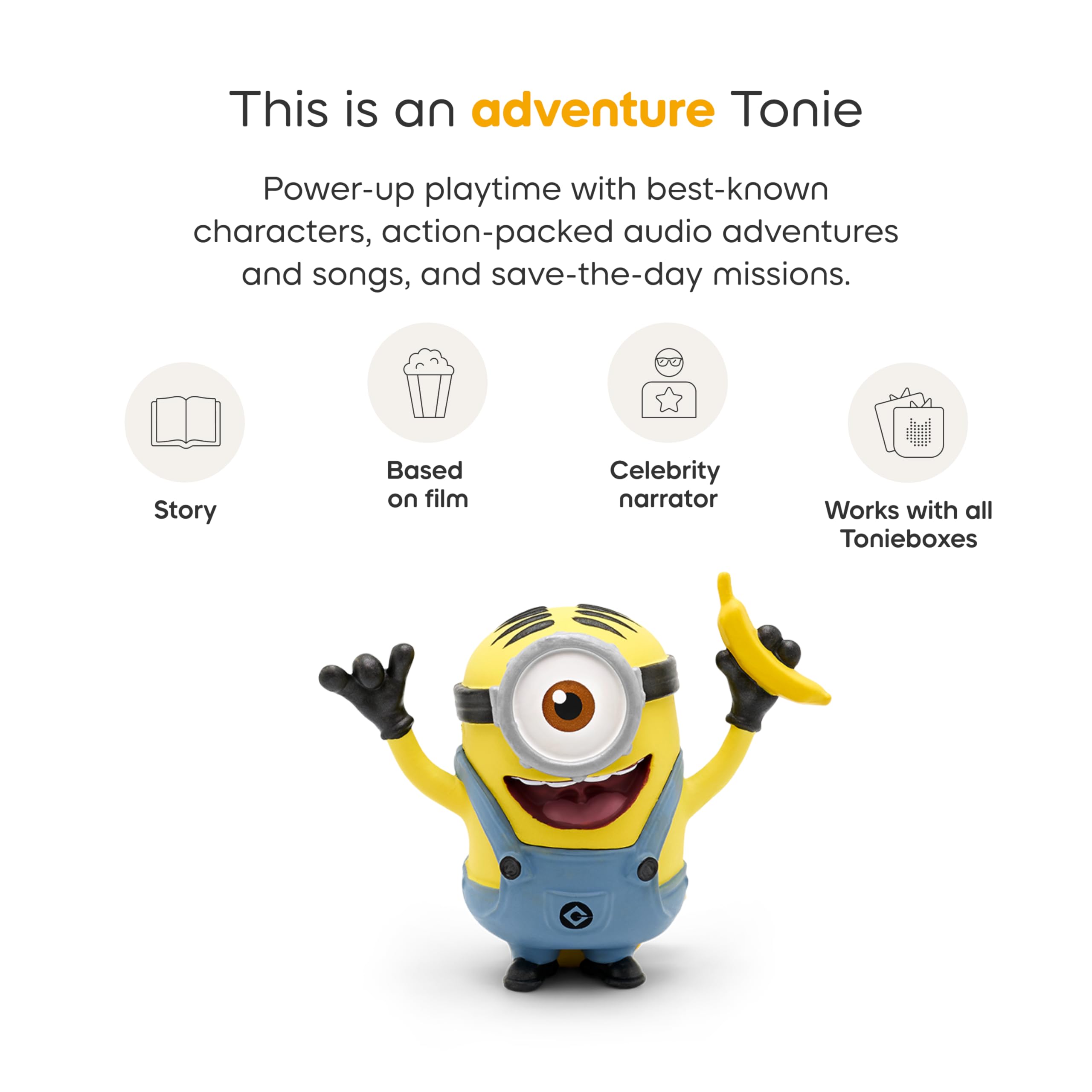 Tonies Minions Audio Toy Figurine from Despicable Me