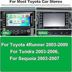 Car Stereo Radio for Toyota 4Runner 2003-2009, for