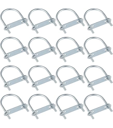Amazon.com: National Hardware N222-075 2190 U Bolts in Zinc