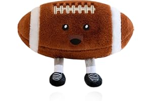 Rugby Ball Plush Pillow, Football Pillow Toy for Decoration, Cute Sports Throw Pillow for Home, Rugby-Themed Birthday Party G
